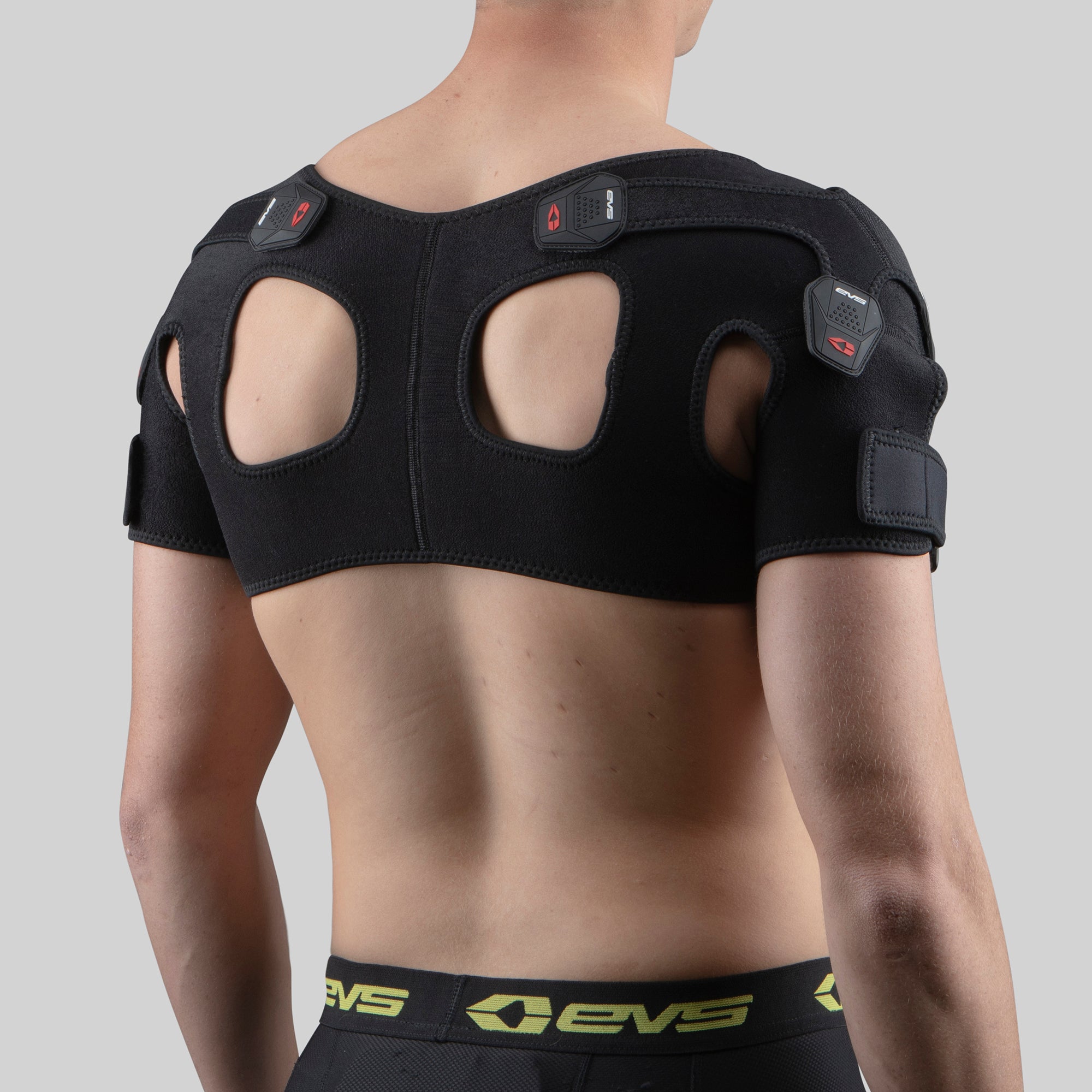 Double Shoulder Support Brace Strap Breathable Neoprene Sports Protector -  XXL