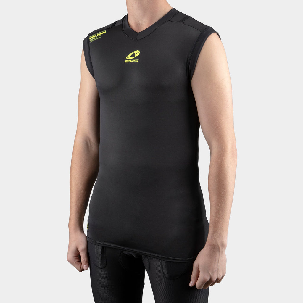 New NIKE PRO Compression Men's Sleeveless V Neck Layer Shirt Vest